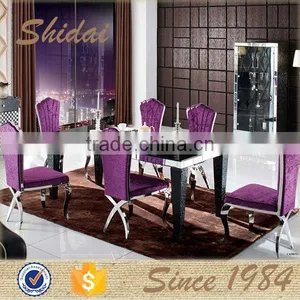 Chinese Dining Table, Table Bases for Glass Dining Tops, Large Dining Table LV-A807 thumbnail-2