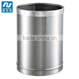 Stainless Steel Trash Bin for Hotel Guest Room thumbnail-4
