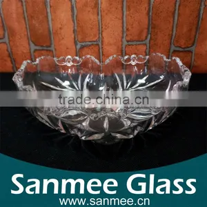 China Manufacture Cheap Wholesale Cheap Clear Glass Salad Plates thumbnail-1