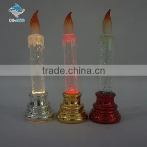 Hot Sale Holiday Decoration Battery Operated Glitter Candle Light thumbnail-1