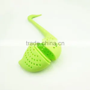 16050 Hot Selling Goose Shape Silicone Tea Strainer thumbnail-4
