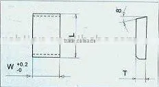Tungsten Carbide Tipped Tip Blade for Circular Saw *metal Sawing(1242) thumbnail-1