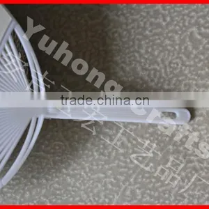 Round Customized Plastic Paper Hand Fan thumbnail-2
