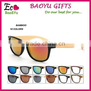 2015 Fashion High Quality Bamboo Sun Glasses China Sunglass Manufacturers Wodden Sunglasses thumbnail-1