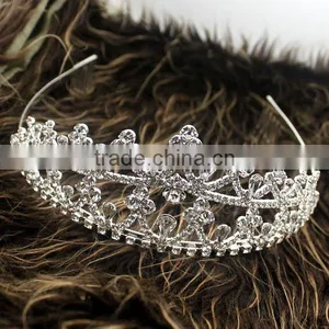 Rhinestone Bridal Headband Jewelry Cheap Women Wedding Tiaras Halo H172-062 thumbnail-2
