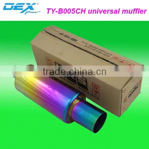Auto Exhaust Universal Stainless Ss304 Muffler Pipe thumbnail-6