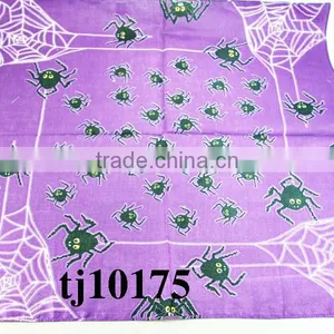Stylish Multifunctional Red Lattice Bandana as Neckerchief, Headwear, Etc. thumbnail-6