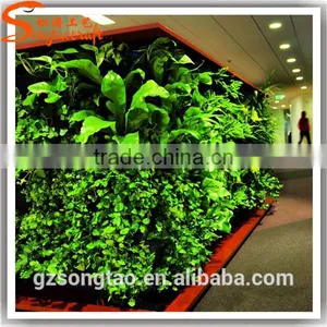 Man-made Artificial Grass Wall Plastic Artificial Plants Walls Customized Artificial Grass Wall thumbnail-2