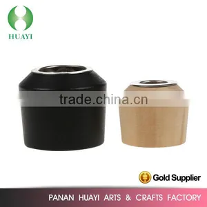 Cone Perfume Wood Cap Natural and Black Color thumbnail-1