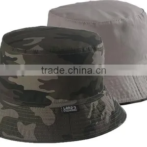 100% Cotton Bucket Hat Camo Bucket Hat for Adult and Kid thumbnail-5