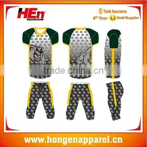 Top Style Team Custom Logo American Football Jerseys OEM High Quality /sublimation Newest Design Football Jersey thumbnail-1
