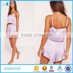 Latest Crop Summer Pyjama Set for Sexy thumbnail-1