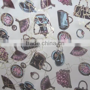 Polyester Stretch Satin Fabric, Print Satin thumbnail-1