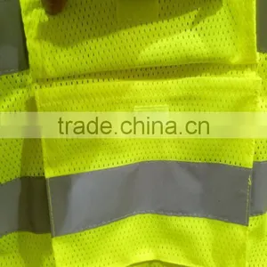 OEM Service High Visibility Mesh Safety Vest thumbnail-5
