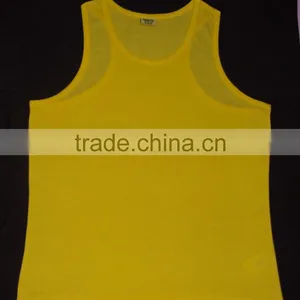 MENS CHEAP COTTON TANK TOP thumbnail-1