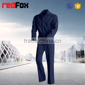 Navy Winter Coverall Workwear Uniform With Reflective Tapes thumbnail-2