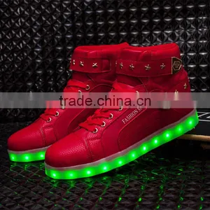 USB Chargeable Flashing Shoes Led Shoes in India thumbnail-5