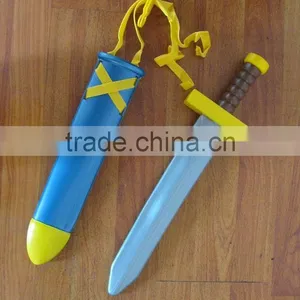 Blue Kids Plastic Pirate Sword Toy thumbnail-1