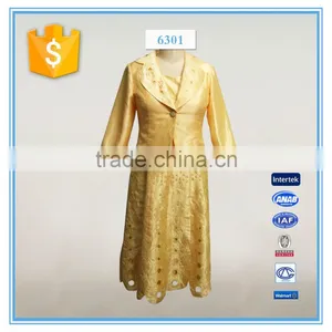 2016 Embroidery Ladies Designer Skirt Suits thumbnail-1