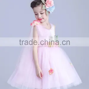2017 Girls Dress Up Games Names With Pictures Ivory Jacquard Bodice With Tulle Skirt Removable Sashes thumbnail-4