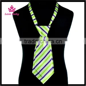Color Stripy Boys Silk Neckties Wholesale Kids Christian Neckties Reversible Neckties thumbnail-4