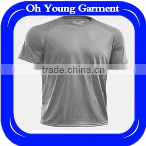 Custom Polyester Birdeye T-shirt Sport Design Running Dry Fit Tshirt Slim Fit Tshirt thumbnail-1