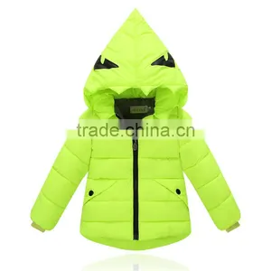 Hot Sale Kids Girls Designer Cotton Quilted Thick Warm WinterJacket Down Feather Winter Coat thumbnail-1