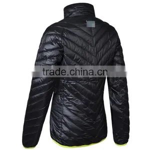 Wholesale Tailored Made New Arrival Quality Winter Soft Shell Women Quilting Padding Jacket thumbnail-3
