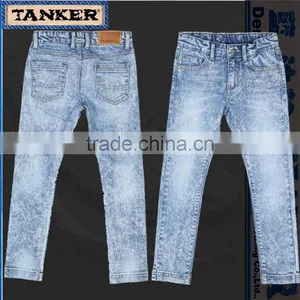 Snow Wash Kids Children Boys Girls Ealatane Jeans thumbnail-2