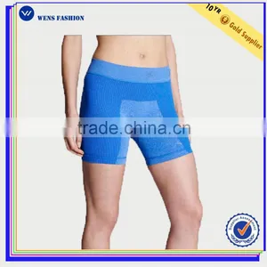 Factory Wholesale Custom High Waist Polyester Jogging Womans Shorts thumbnail-1
