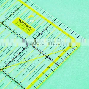 15cmx15cm Plastic Scale Professional Quilting Ruler thumbnail-3