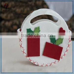 Factory Supplier 3mm Felt Christmas Basket for Home Decoration thumbnail-1