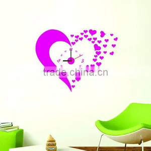 3D Clock Deco Wall Sticker Decal thumbnail-5