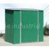 Small Green Metal Garden Shed , Easy Assemble DIY Metal Shed With Single Swing Door 6x4 ft thumbnail-1