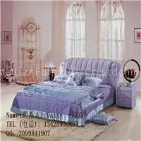 Purple Leather Bed thumbnail-2