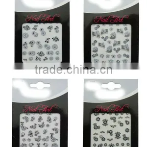 3D Nail Art Non-toxic Adhesive Nail Sticker Gel Nail Stickers Wholesale thumbnail-1