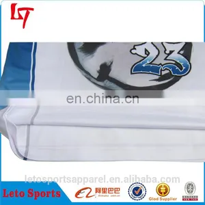 Custom Youth's Uniform Sublimation Training Uniforms Lacrosse Mesh Pinnies Full Sublimation Printing Reversible Lacrosse Uniform thumbnail-3