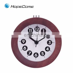 Latest Design Alarm Wooden Desktop Clock thumbnail-5