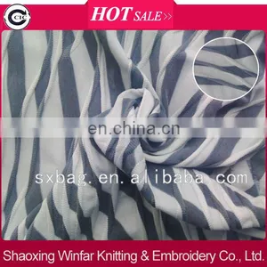 DTY Yarn Dyed Knitting Frivolous Dress Order Jacquard Fabrics for Lady Dress Garment thumbnail-1