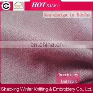 Winfar Textile Soft Touch Polyester Rayon French Terry Fabric For Women Tank Tops thumbnail-1