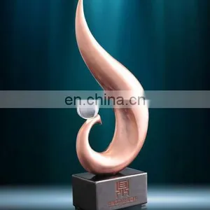 Customized Metal Bronze Bowling Trophy 2013 Made in China thumbnail-1