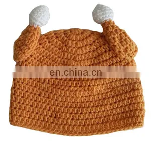 Thanksgiving Knit Crochet Turkey Hat thumbnail-2