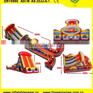 Outdoor Equipment Children's Park Inflatable Obstacle Course thumbnail-1