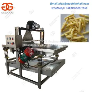 Vibrating Potato Fries De-oiling Machine/High Efficient Potato Chips De-oiling Machine/Potato Fries De-oiling Machine thumbnail-3