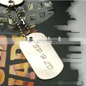 Fashion Military Metal Irony Dog Tag for Pets thumbnail-1
