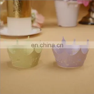 Birthday Cake Decoration Laser Cut Paper Cup Cake Wrappers thumbnail-1