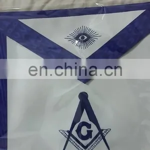 MASONIC REGALIA MASTER MASON APRON BLUE HOUSE OFFICER'S thumbnail-2