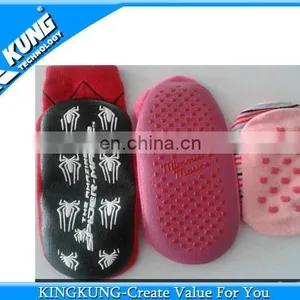 Custom Fancy and Warm Rubber Sole Baby Sock Shoes thumbnail-1