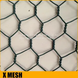 High Tensile 80x60mm Opening Hexagonal Gabion Basket for Retaining Wall thumbnail-1