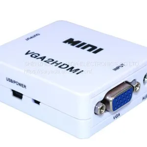 Cheap VGA 2 HDMI Converter Switch VGA to HDMI High Clear 1080P thumbnail-1